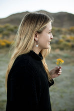Load image into Gallery viewer, Rainbow Moonstone Earrings
