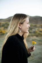 Load image into Gallery viewer, Rainbow Moonstone Earrings
