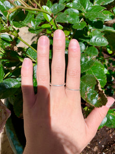 Sterling Silver Stacking Rings