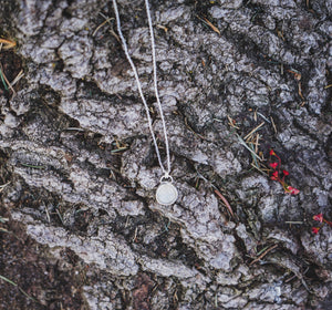 Grey Moonstone Necklace