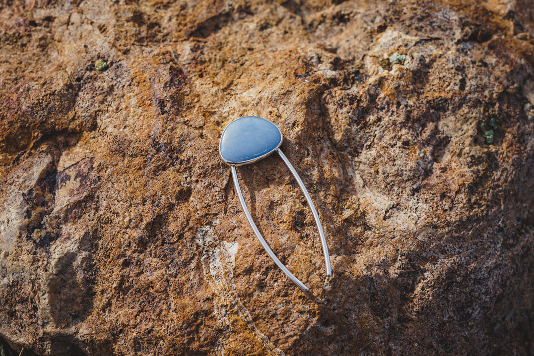 Angelite Hair Pin