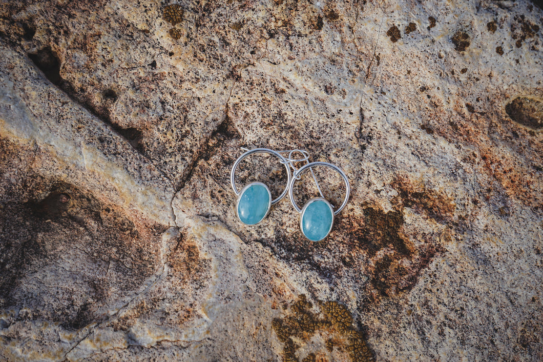 Aquamarine Earrings