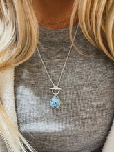 Load image into Gallery viewer, Golden Hill Turquoise Toggle Necklace
