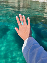 Load image into Gallery viewer, Kingman Turquoise Ring (size 6)
