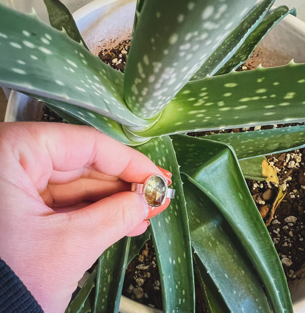 Aquamarine Ring (size 7)