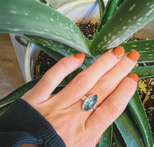 Load image into Gallery viewer, Blue Kyanite Ring (size 9)
