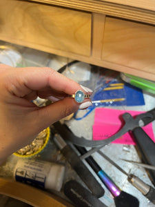Blue Kyanite Ring (size 8)
