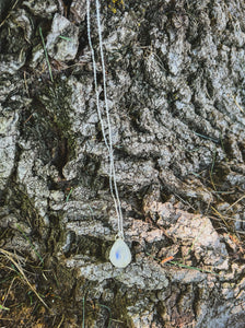 Rainbow Moonstone Necklace