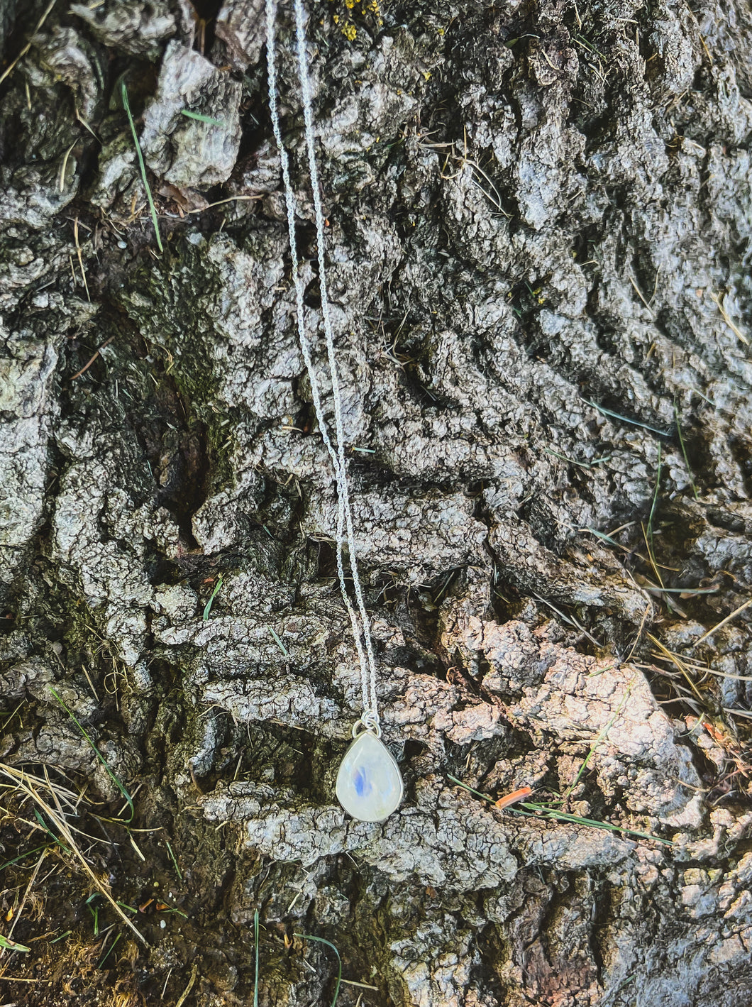 Rainbow Moonstone Necklace