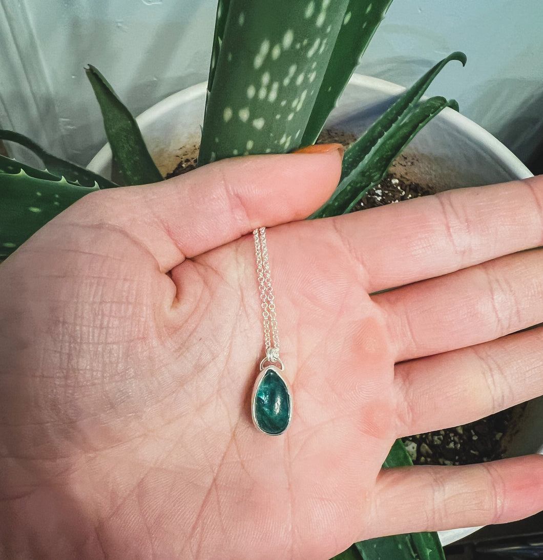 Green Kyanite Necklace