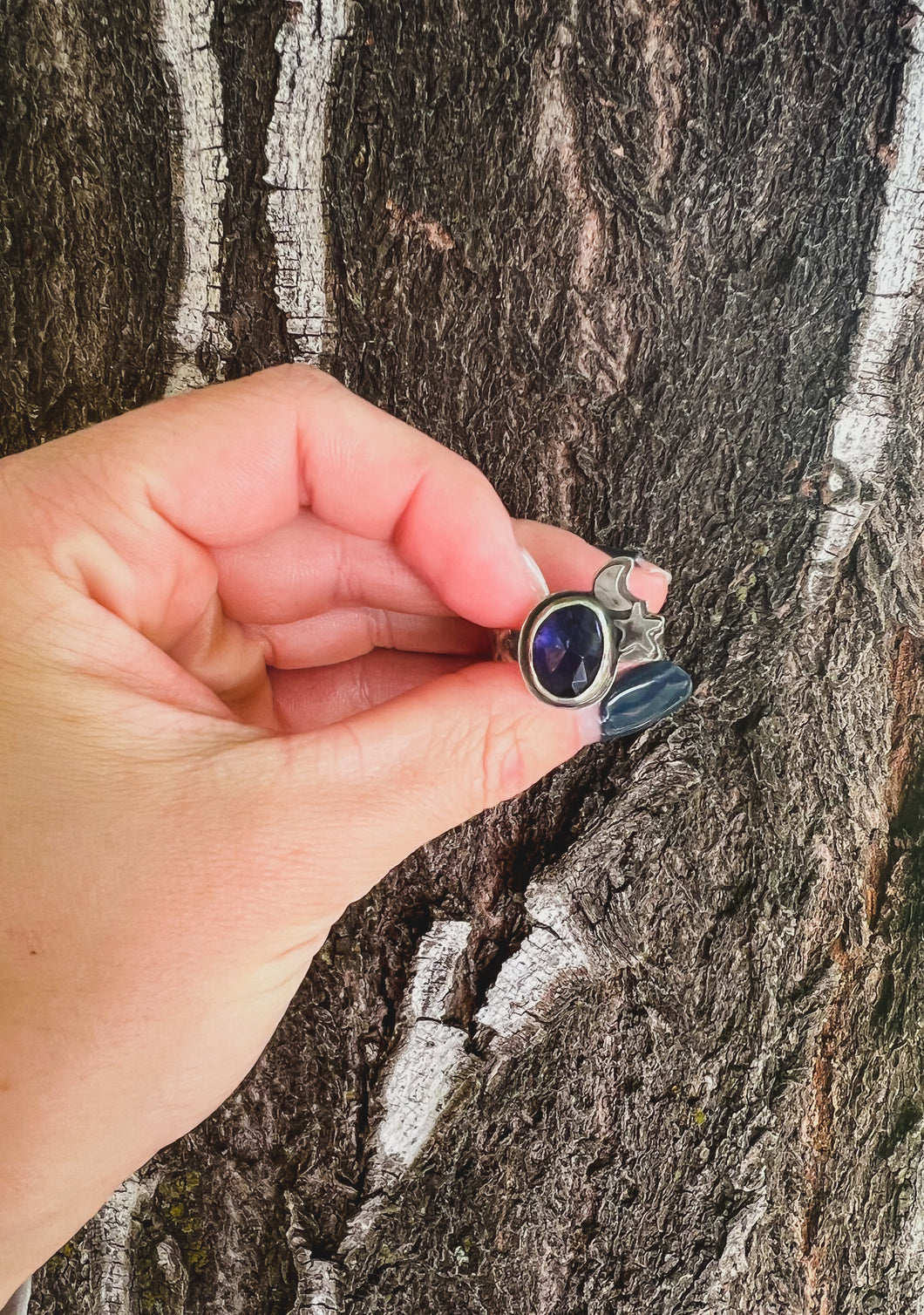 Iolite Sky Ring (size 9)