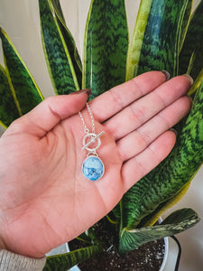 Golden Hill Turquoise Toggle Necklace
