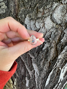 Mexican Cantera Opal Ring (size 6)