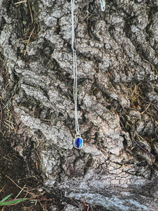 Blue Sapphire Necklace