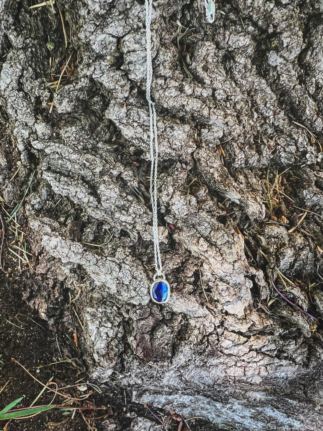 Blue Sapphire Necklace
