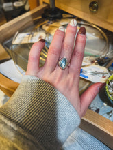 Load image into Gallery viewer, Aquamarine Ring (size 7)
