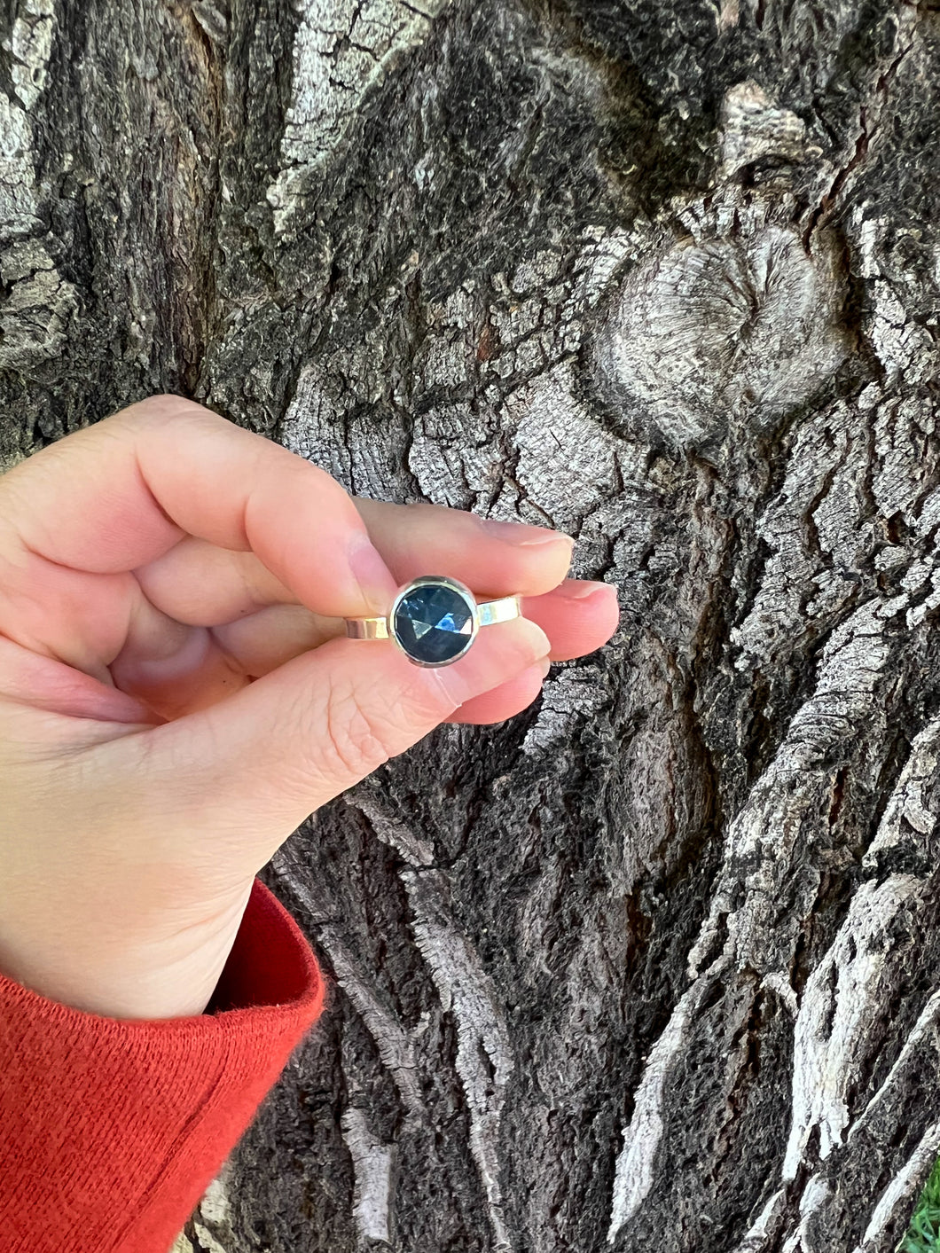 Blue Sapphire Ring (size 10)
